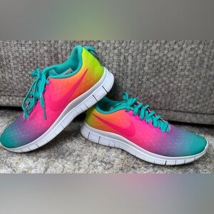 Nike Rainbow Sneakers 6.5Y